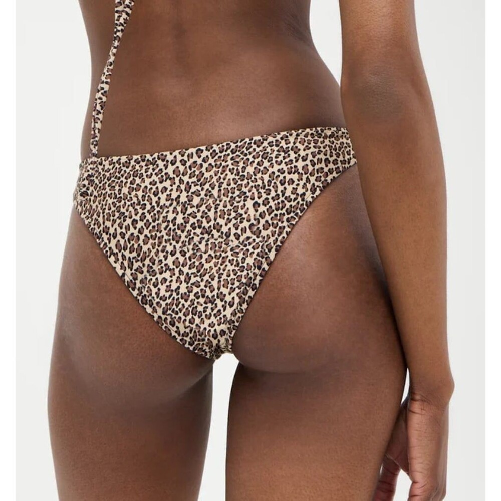 Frankies Bikinis Dove Baby Leopard Print Bikini Bottoms – Size XL - Picture 2 of 8